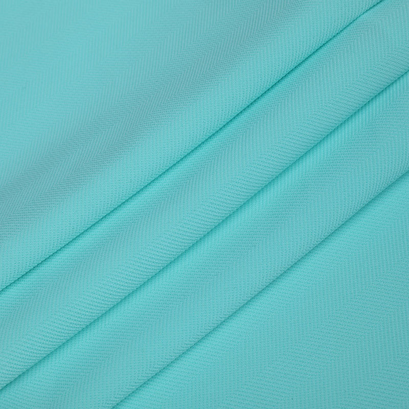 APJ1017 워프 니트 자카드 쉬운 진짜 금 폴로 셔츠 탄성 직물