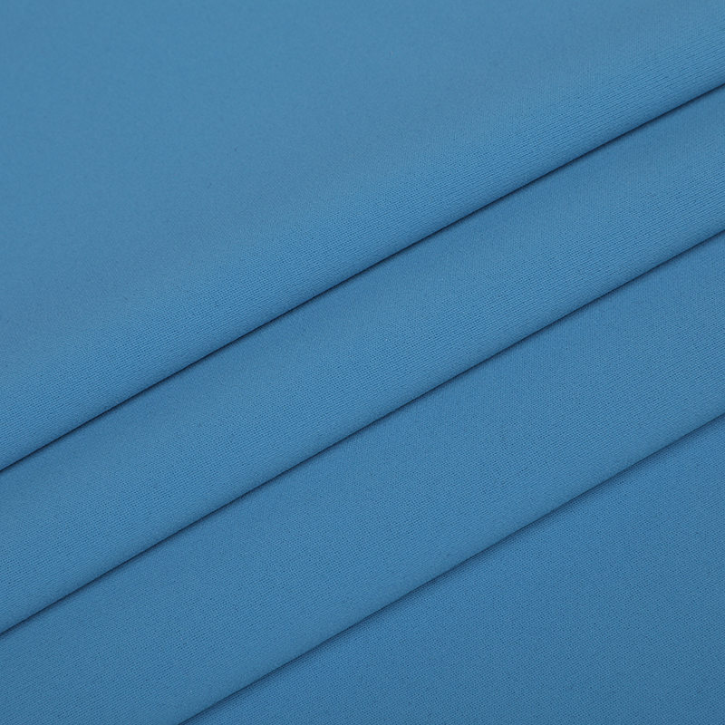 APP1067 워프 니트 폴리 에스테르 기계식 스트레치 바지 직물